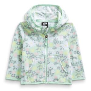 The North Face Girls Glacier Fleece Zip Up Floral Hoodie Size 4T